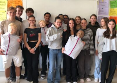 Erste-Hilfe-Kurse für die Schülerinnen und Schüler der Abschlussklassen